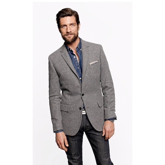 J. Crew | Suits & Blazers | J Crew Ludlow Elbowpatch Sport Coat English Moon | Poshmark